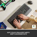 Logitech Signature K650 Wireless Comfort Toetsenbord Grafiet, US-International