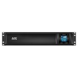 APC Smart-UPS SMC3000RMI2U Noodstroomvoeding Zwart, 8x C13, 1x C19, Rack Mountable, USB, 3000VA