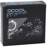 Alphacool Eiszapfen PRO 16 mm HardTube Fitting G1/4 - Chrome verbinding Chroom, 6 stuks