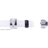 Alphacool Eiszapfen PRO 16 mm HardTube Fitting G1/4 - Chrome verbinding Chroom, 6 stuks