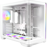 Antec C5 Curve ARGB midi tower behuizing Wit | 2x USB-A | 1x USB-C | Tempered Glass