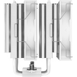 DeepCool AG620 WH ARGB CPU-koeler Wit, 4-pin PWM, RGB led