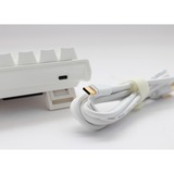 Ducky One 2 Pro Mini White Classic RGB mechanisch gaming toetsenbord Wit, US lay-out (QWERTY), Cherry MX Brown, 60%, RGB led, Double-shot PBT, QUACK Mechanics