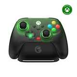 GameSir T7 Pro Tri-mode Controller - Retro Green Donkergroen/transparant, Xbox One, Xbox Series X|S via USB kabel | PC via 2,4 GHz, BT of USB kabel | Android via Bluetooth
