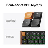 Keychron K3 Max SE QMK Wireless Custom Mechanical Keyboard Zwart, US lay-out (QWERTY), Keychron Milk POM Brown, 75%, RGB, Hot swap, 2.4 GHz | Bluetooth 5.3 | USB-C