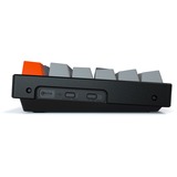 Keychron K8-J2, toetsenbord Grijs/grijs, US lay-out, Gateron Blue, RGB leds, TKL, ABS keycaps, Bluetooth