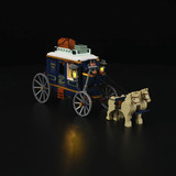Lumibricks The Old West - Treasure Stagecoach Constructiespeelgoed L9099