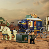 Lumibricks The Old West - Treasure Stagecoach Constructiespeelgoed L9099