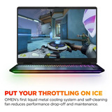 OMEN MAX 16-ah0380nd 16"  gaming laptop Zwart | Core Ultra 9 275HX | RTX 5080 | 64 GB | 2 TB SSD