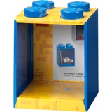 Room Copenhagen LEGO Brick Shelf, 4 noppen wandschap Blauw