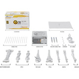 Seasonic Core GX-750-V2-WHITE modulaire 750 watt voeding  Wit, 1x 12V-2x6, 2x PCIe