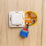 Shelly 1 Mini Gen4 relais Blauw, Bluetooth 4.2, Wi-Fi