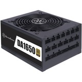 SilverStone SST-DA1650-G, 1650W voeding  Zwart, 12x PCIe, Full Kabel-management