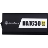 SilverStone SST-DA1650-G, 1650W voeding  Zwart, 12x PCIe, Full Kabel-management