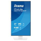 iiyama ProLite XB2797QSNP-W1 27" monitor Wit, HDMI, DisplayPort, USB-C, LAN, Audio