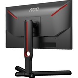 AOC 25G3ZM/BK 25" gaming monitor Zwart/rood, 240 Hz, HDMI, DisplayPort, Freesync Premium