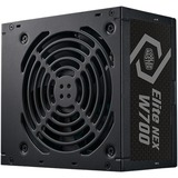 Cooler Master Elite NEX W700 230V 700 watt voeding  Zwart, 2x PCIe