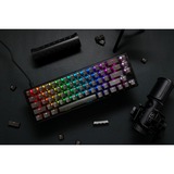 Ducky One 3 SF Aura RGB mechanisch toetsenbord Zwart, US lay-out (QWERTY), Cherry MX Red, 65%, ABS Double Shot, hot swap