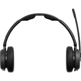 EPOS IMPACT 1061T ANC on-ear headset Zwart, Incl. oplaadstandaard