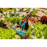 GARDENA Combisystem 2-in-1 krabber/hark handkrabber Turquoise, 3165-20