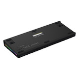 Hator Skyfall Pro Wireless RGB mechanisch gaming toetsenbord Zwart, US lay-out (QWERTY), HATOR Aurum Vanilla Silent, 80% (TKL)	, RGB, Double-shot PBT, Hot-swap, 2.4GHz | Bluetooth | USB-C