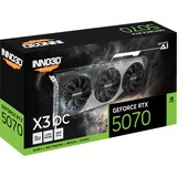 INNO3D GeForce RTX 5070 X3 OC grafische kaart DLSS 4, 3x DisplayPort, 1x HDMI 2.1