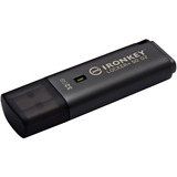 Kingston IronKey Locker+ 50 G2 USB Flash Drive 32 GB usb-stick Antraciet, USB-A 3.2 Gen 1