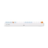 MCHOSE G98 Pro Orange Blue Snow Tiger Wireless Tri-Mode Custom Mechanical RGB gaming toetsenbord Blauw, US lay-out (QWERTY), TTC Snow Tiger, RGB, Hot swap, Double-Shot PBT, draadloos | Bluetooth | USB-C