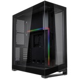 Phanteks NV7 big tower behuizing Zwart | 2x USB-A | 1x USB-C | RGB | Window