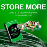 Seagate BarraCuda 6 TB harde schijf ST6000DM003, SATA/600