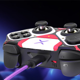 Turtle Beach Victrix Pro BFG Reloaded - Fortnite Drift voor PC - modulaire gamepad Zwart/rood, PC | Steam Deck