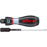 Wiha Wiha Drehm.-Schraubendr. iTorque schroevendraaier Zwart/rood