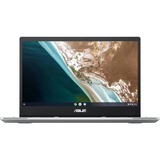 ASUS Chromebook Flip CB1400FKA-EC0096 14"  2-in-1 laptop Zilver | N6000 | UHD Graphics | 8 GB | 64 GB eMMC | Touch