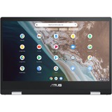 ASUS Chromebook Flip CB1400FKA-EC0096 14"  2-in-1 laptop Zilver | N6000 | UHD Graphics | 8 GB | 64 GB eMMC | Touch