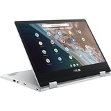 ASUS Chromebook Flip CB1400FKA-EC0096 14"  2-in-1 laptop Zilver | N6000 | UHD Graphics | 8 GB | 64 GB eMMC | Touch