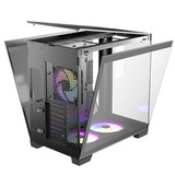 Antec C8 ARGB midi tower behuizing Zwart | 2x USB-A | 1x USB-C | Tempered Glass