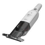BLACK+DECKER HLVC315J11-QW 12V 1.5Ah Slim Handvac Kruimeldief handstofzuiger Wit, Incl. Jack-Plug lader
