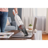 BLACK+DECKER HLVC315J11-QW 12V 1.5Ah Slim Handvac Kruimeldief handstofzuiger Wit, Incl. Jack-Plug lader