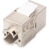 Digitus CAT6a keystone module Zilver