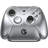 GameSir G7 PRO HE Tri-Mode Wireless Controller - Semi Silver Zilver, USB / 2,4 GHz / Bluetooth, Xbox Series X|S, Xbox One, Pc, Android