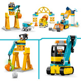 LEGO LEGO DUPLO 3 -1 Site and Vehicles Constructiespeelgoed 