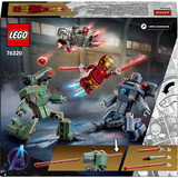 LEGO Marvel - Iron Man en War Machine vs. Hammer Drones Constructiespeelgoed 76320