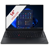 Lenovo ThinkPad E16 Gen 3 (21ST0020MH) 16"  laptop Zwart | Ryzen 7 250 | Radeon 780M | 32 GB | 1 TB SSD