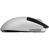 Logitech G PRO X2 SUPERSTRIKE gaming muis Lichtgrijs/zwart, 100 - 44.000 dpi