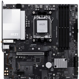 MSI PRO B840M-P WIFI6E socket AM5 moederbord Zwart/zilver, RAID, 2.5 Gb-LAN, Wi-Fi 6E, BT, Sound, µATX
