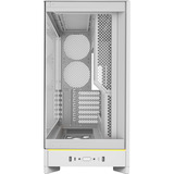 Montech HS02 midi tower behuizing Wit | 2x USB-A | 1x USB-C | RGB | Tempered Glass