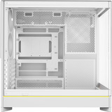 Montech HS02 midi tower behuizing Wit | 2x USB-A | 1x USB-C | RGB | Tempered Glass