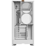 Montech HS02 midi tower behuizing Wit | 2x USB-A | 1x USB-C | RGB | Tempered Glass