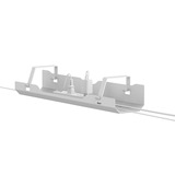 Neomounts ADS07-122WH Kabelgoot kabelkanaal Wit