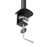 Neomounts DS60-600BL2 Monitorarm 10-32" - Quick-fix - 180°-stop Zwart